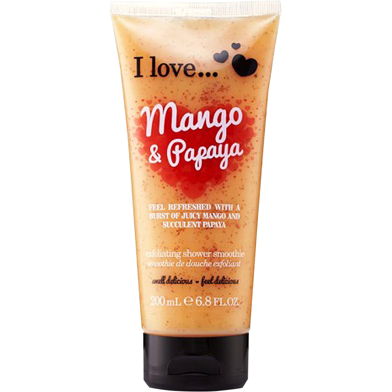 I Love Original Mango & Papaya Exfoliating Shower Smoothie 200 ml
