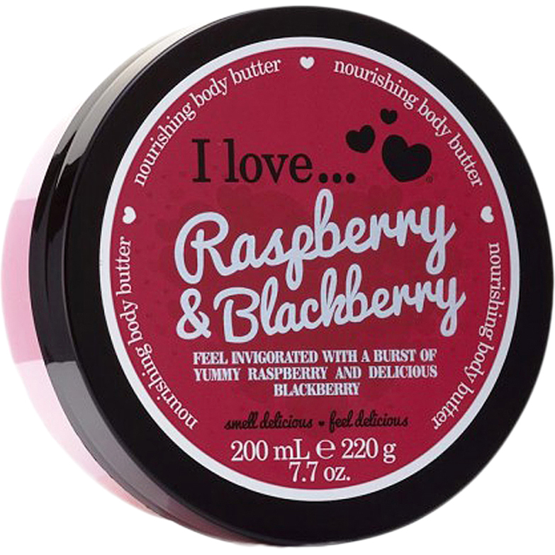 I Love... Raspberry & Blackberry Body Butter, 200 ml I love… Body Butter